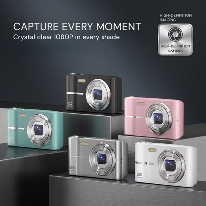 HD 1080P Digital Camera — Compact & Beginner Friendly